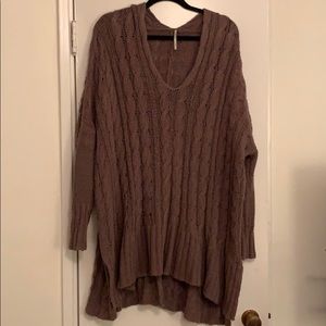 Free People oversized sweater